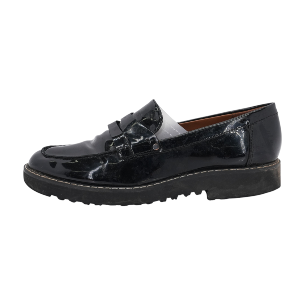 Black Loafer Flats