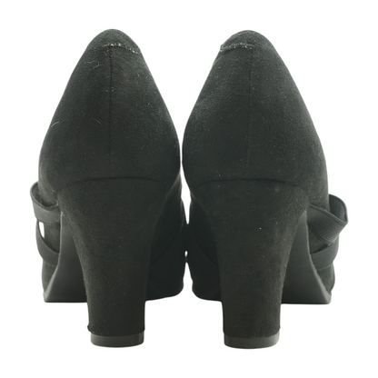Black Block Heels