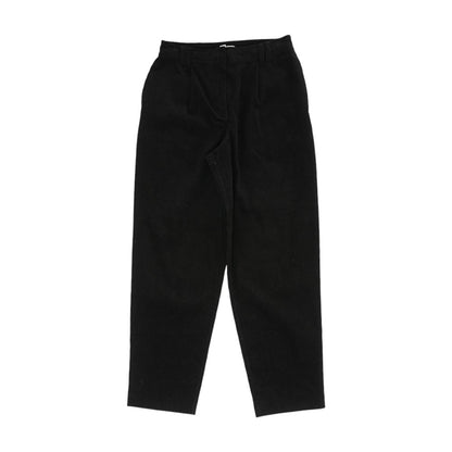 Black Chino Straight Pants