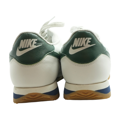 Cortez Leather Summit White Low-Top Athletic Shoes