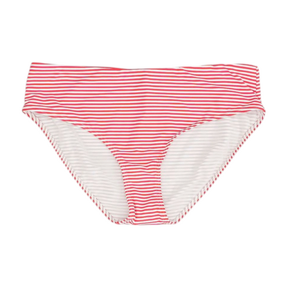 Red Striped Swim Bottom