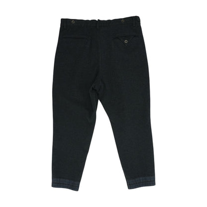 Charcoal Solid Dress Pants