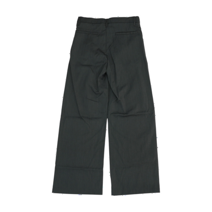 Gray Straight Pants
