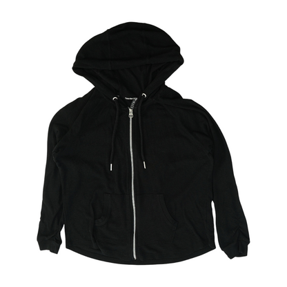 Black Solid Active Jacket