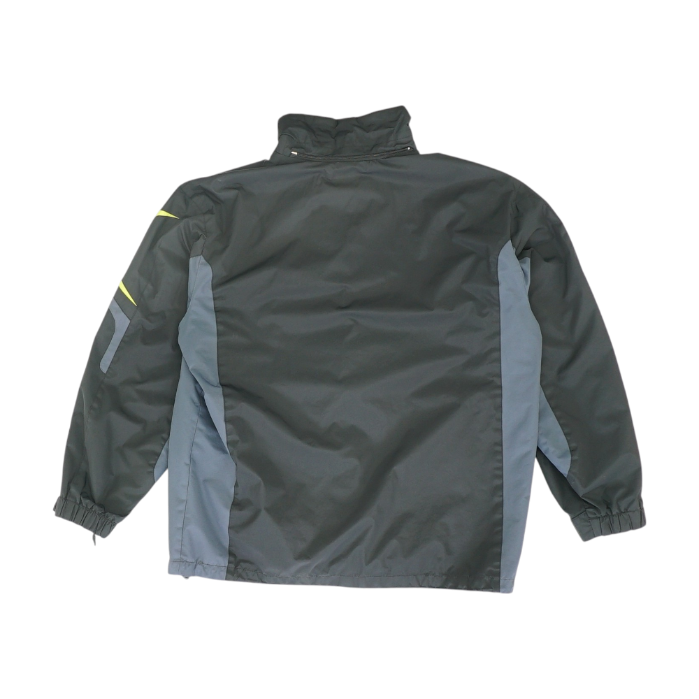 Black Color Block Jacket
