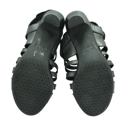 Black Heeled Sandals