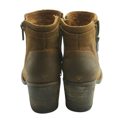 Bronze Ankle Boots