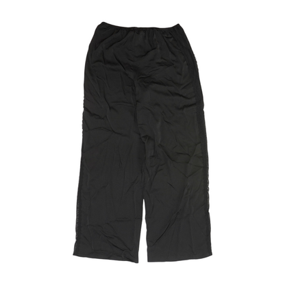 Black Solid Pajama Bottom
