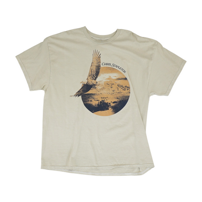 Tan Solid T-Shirt