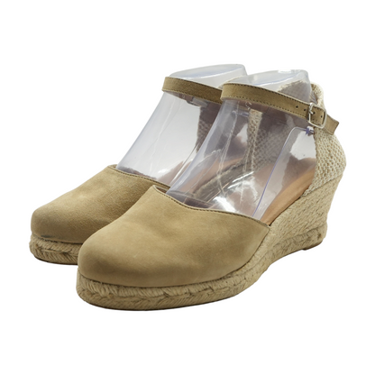 Tan Wedge Heels