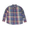 Blue Plaid Long Sleeve Button Down