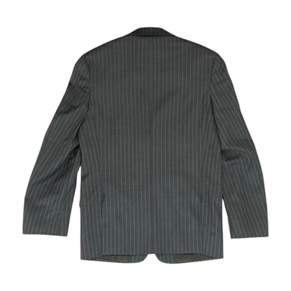 Charcoal Striped Sport Coat