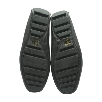 Black Leather Loafer Dress Shoes