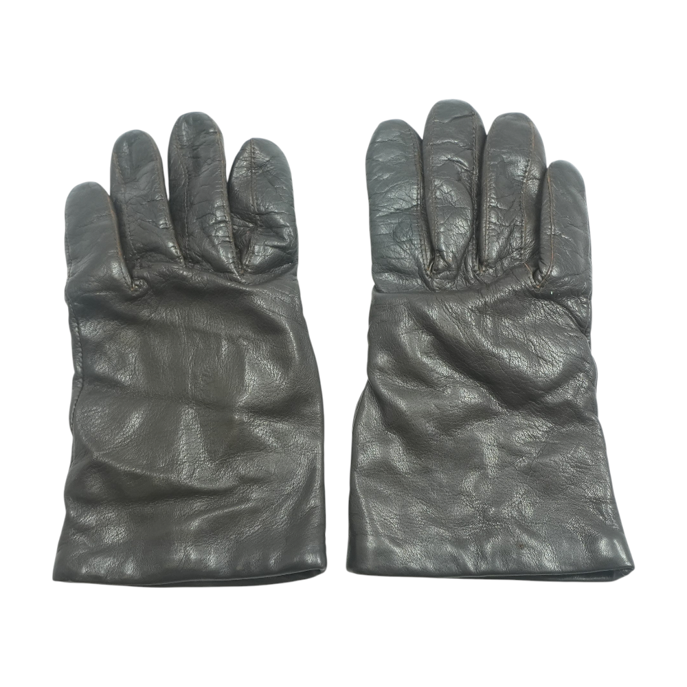Brown Leather Gloves