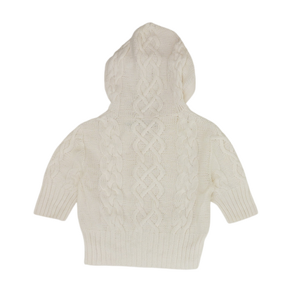 White Cardigan Sweater