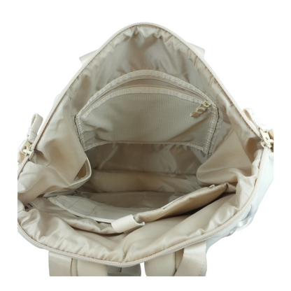 Beige Backpack