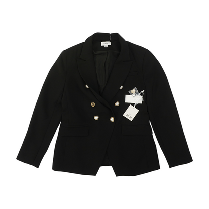 Black Solid Blazer