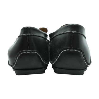 Black Slip-On Dress Shoes