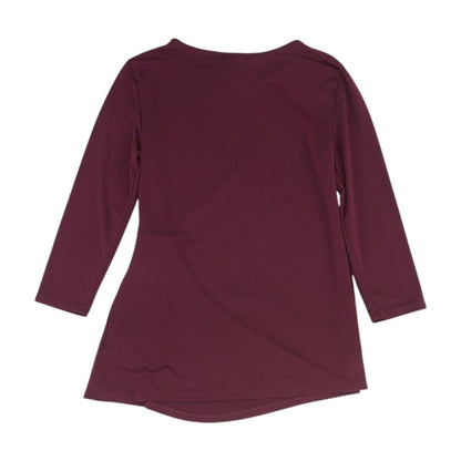 Burgundy Blouse