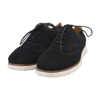 Black Slip-On Dress Shoes