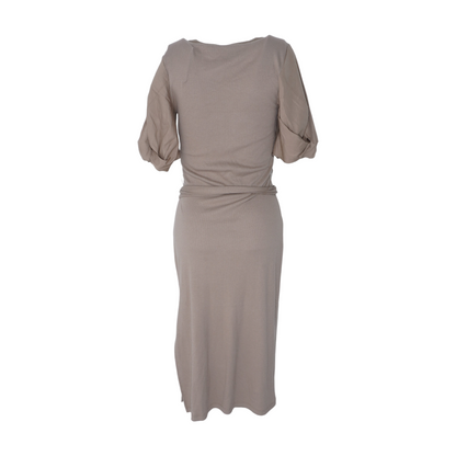 Brown Midi Dress