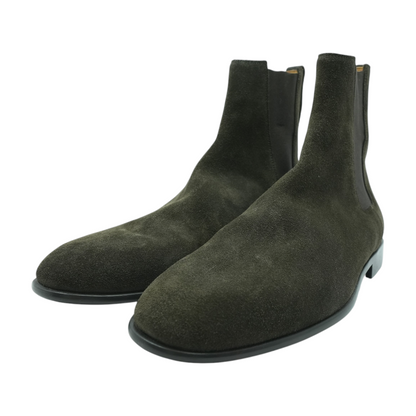 Brown Hickory Fulton Suede Ankle Boots