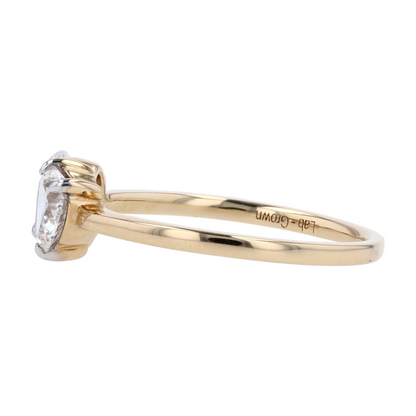 1 ctw 14K Yellow Gold Lab Grown Diamond Fashion Ring