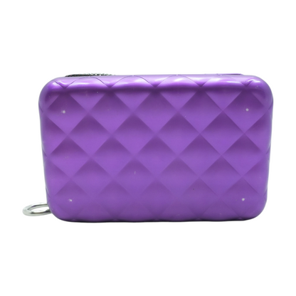 Purple Card Case Wallet