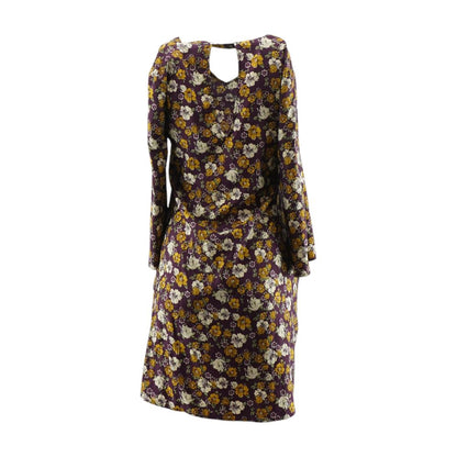 Multi Floral Midi Dress