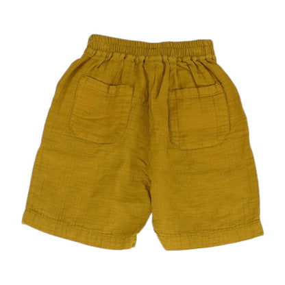 Olive Solid Shorts