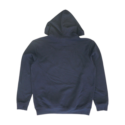 Navy Solid Hoodie Pullover
