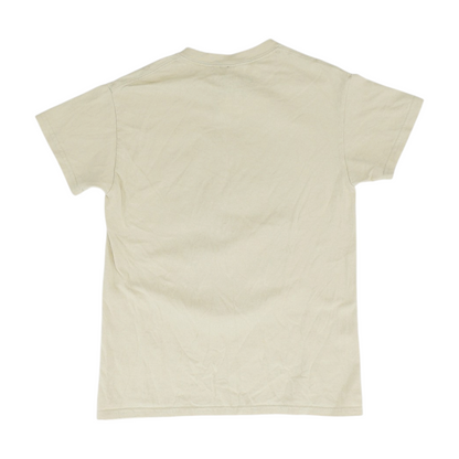 Beige Solid T-Shirt