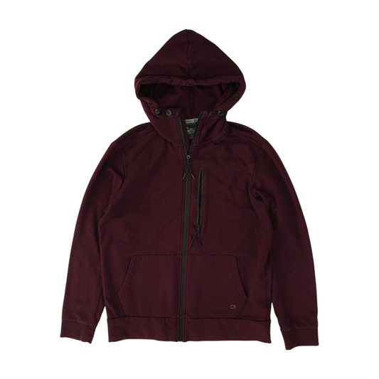 Burgundy Solid Jacket