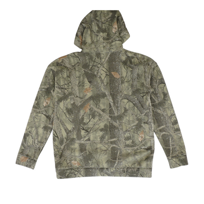 Green Camo Hoodie Pullover