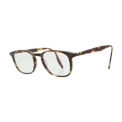 Tortoise Woody Rectangle Prescription Eyewear