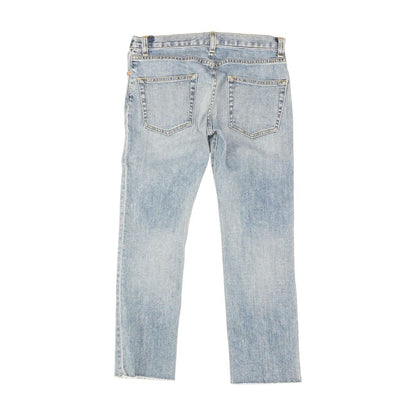 Blue Solid Jeans
