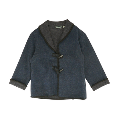 Blue Petite Solid Jacket