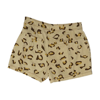 Khaki Denim Shorts
