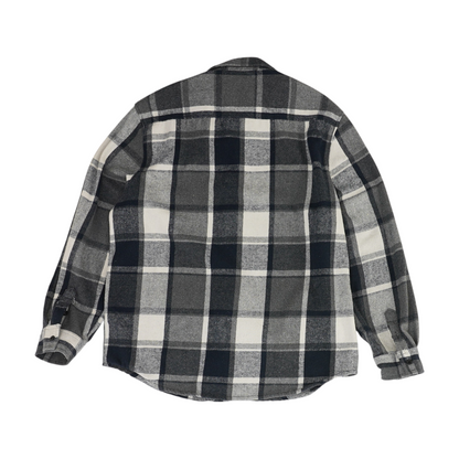 Multi Plaid Flannel Button Down