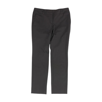 Gray Solid Dress Pants