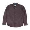 Burgundy Polka Dot Long Sleeve Button Down