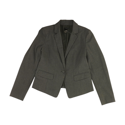 Gray Solid Blazer