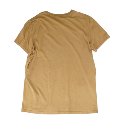 Brown Solid T-Shirt