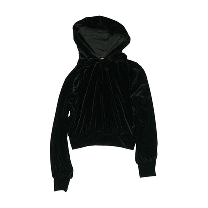 Black Solid Hoodie