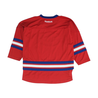 Boys' Red Montreal Canadiens Long Sleeve Jersey