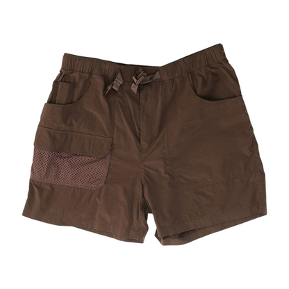 Brown Active Shorts