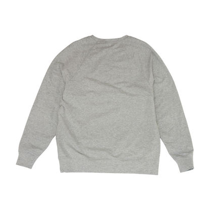 Gray Solid Sweatshirt Pullover
