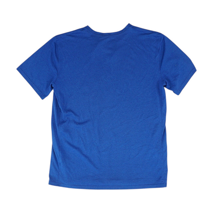 Blue Solid Active T-Shirt