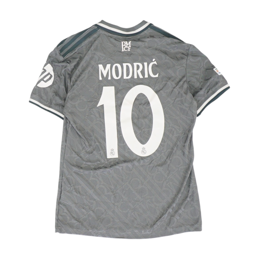 Men's Gray Real Madrid FC Short Sleeve Jersey