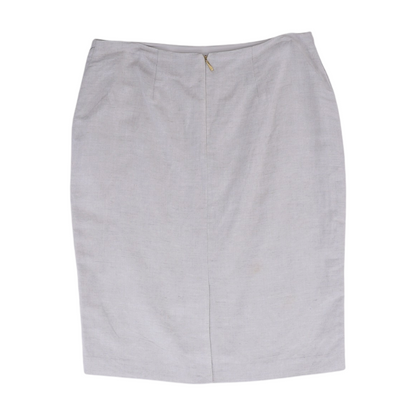 Gray Midi Skirt